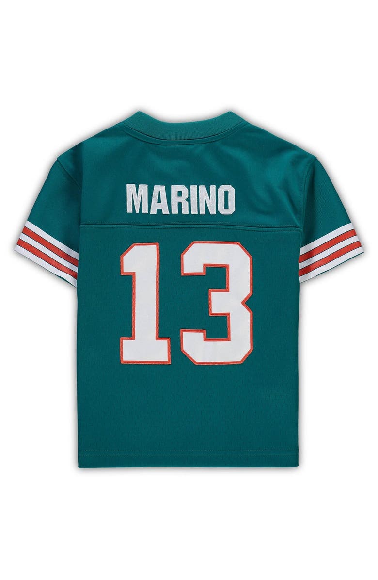 Mitchell & Ness Infant Mitchell & Ness Dan Marino Aqua Miami Dolphins 1984 Retired Legacy Jersey, Alternate, color, Aqua