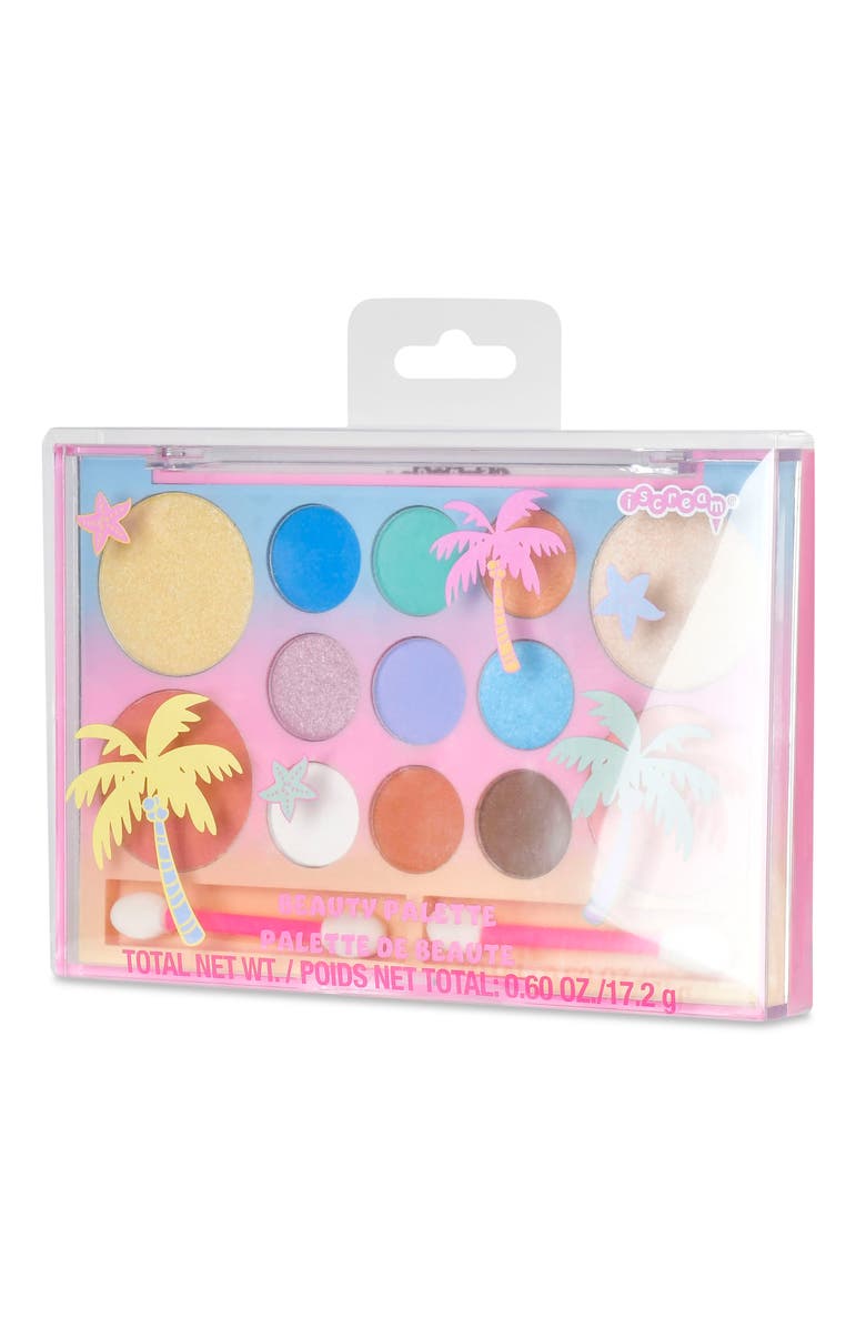 Iscream Kids' Palm Paradise Beauty Palette, Alternate, color, Multi