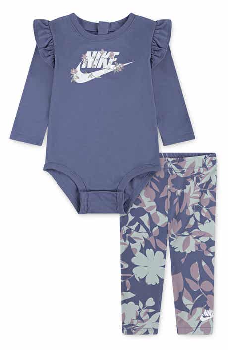 Nike Dri-FIT Ruffled Bodysuit & Leggings Set