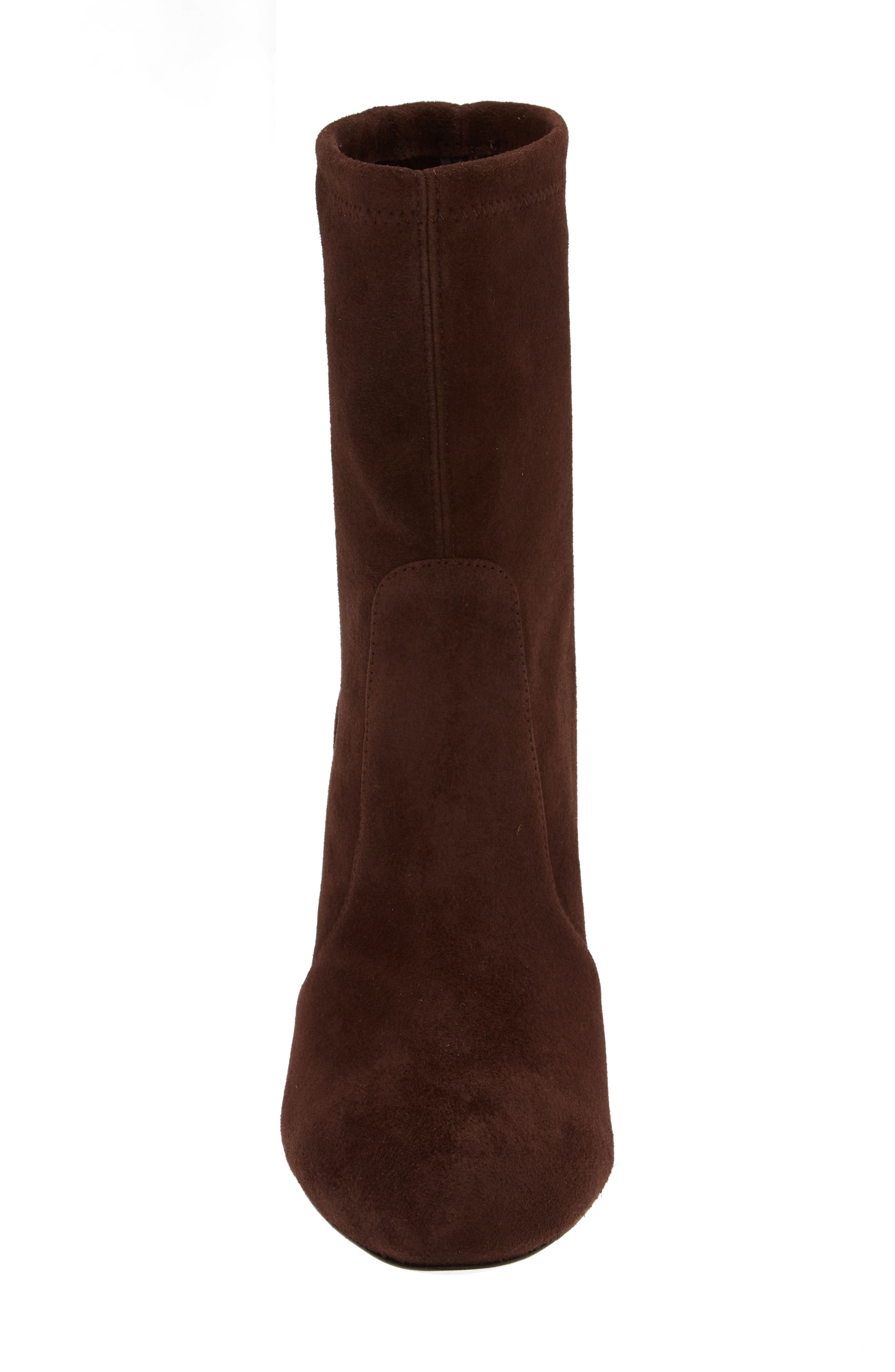 Flareblock 85 Stretch Bootie, Alternate, color, WALNUT
