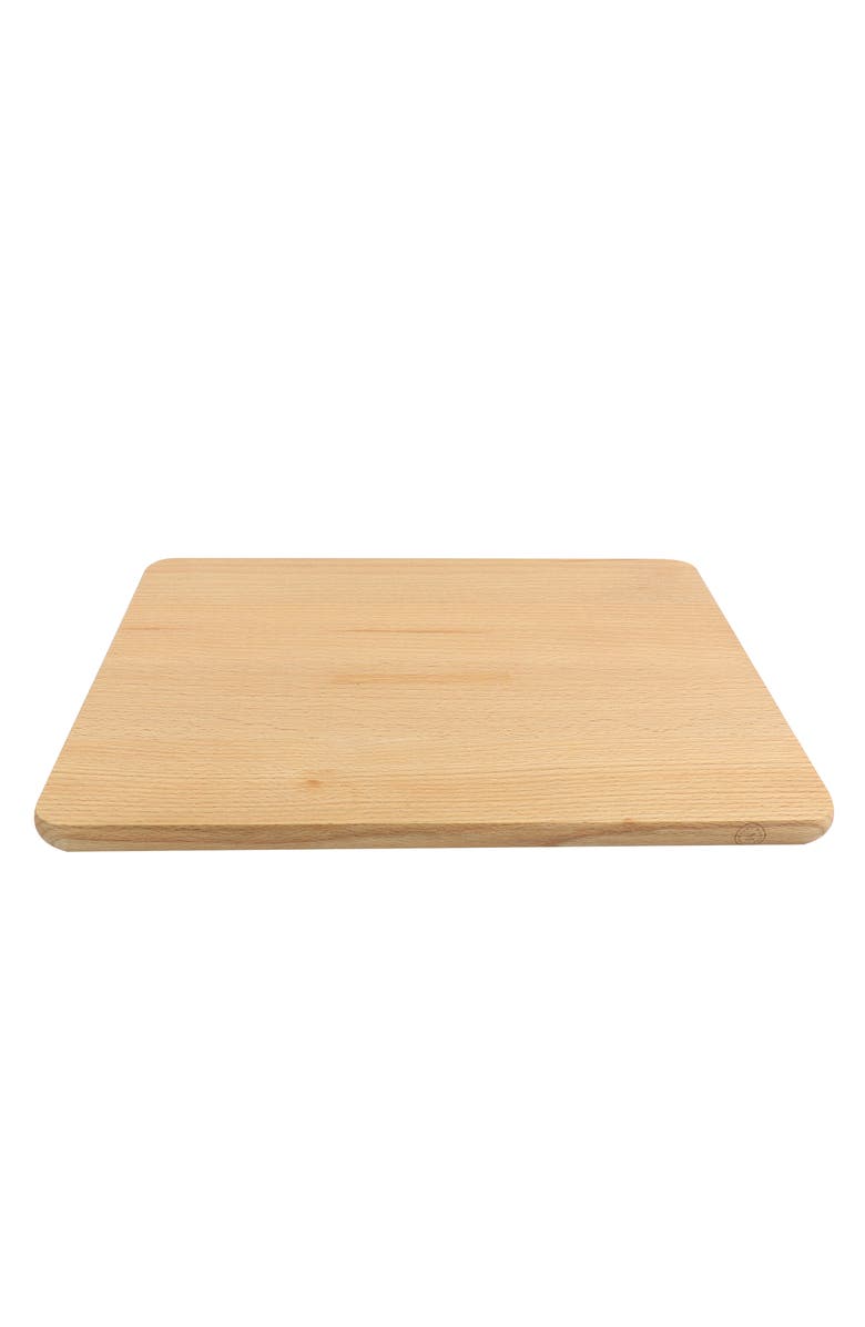MARTHA STEWART 14 x 11 inch Beech Wood Cutting Board, Alternate, color, Brown