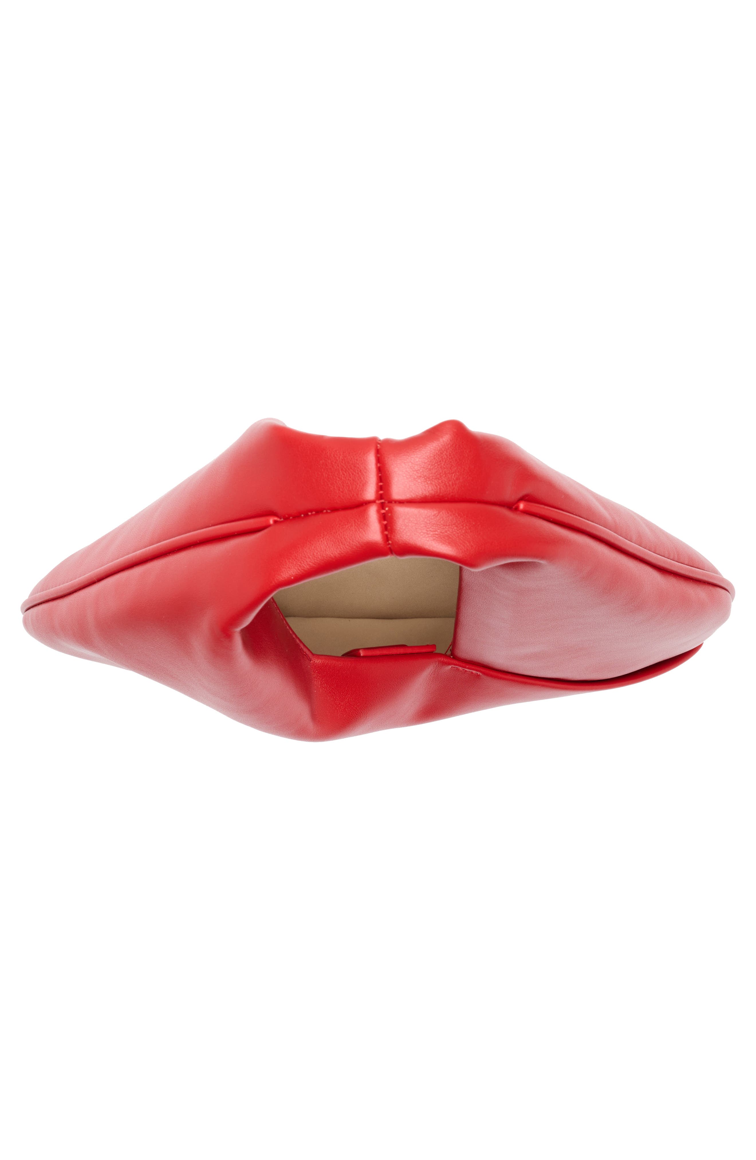 Crisscross Mini Hobo Shoulder Bag, Alternate, color, RED