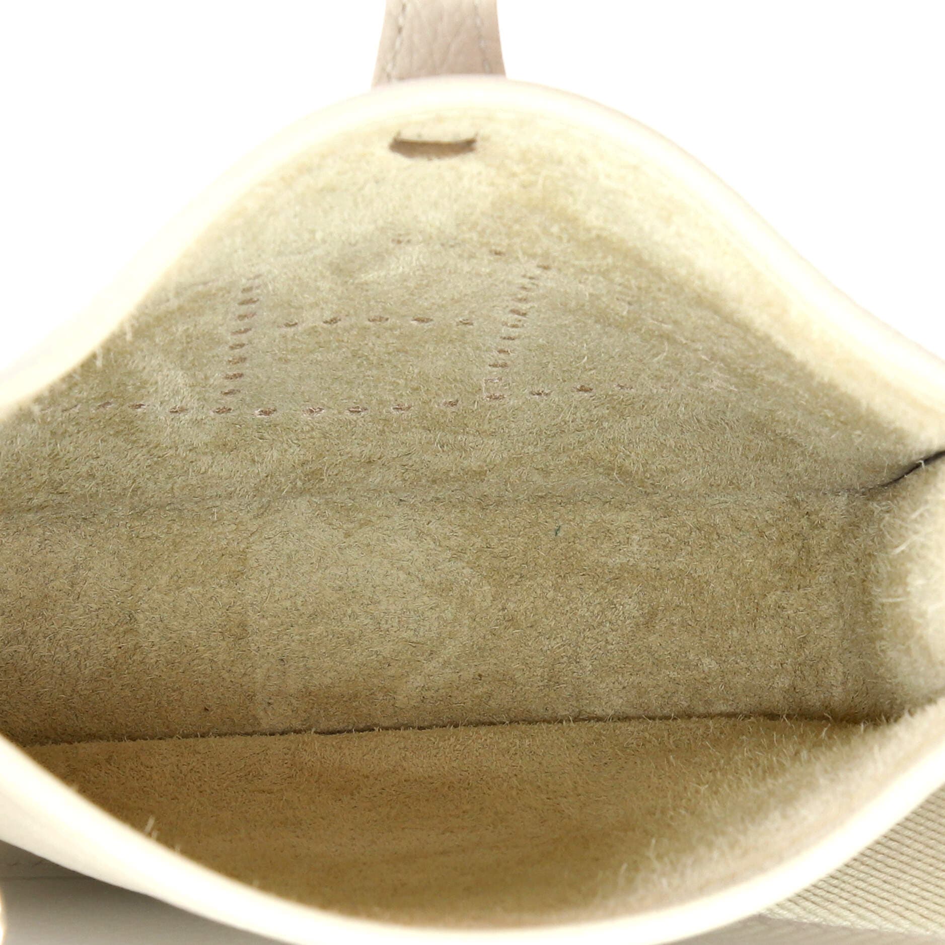 Pre-Owned Hermes Evelyne Bag Gen III Clemence TPM, Alternate, color, Beton