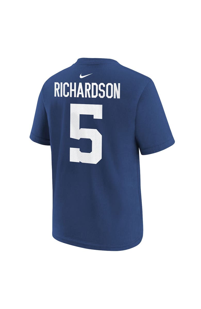 Nike Youth Nike Anthony Richardson Royal Indianapolis Colts Player Name & Number T-Shirt, Alternate, color, Royal