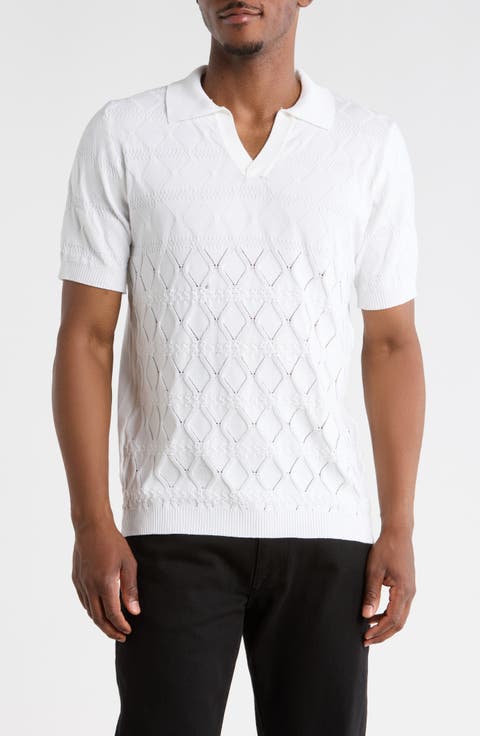 Slim Fit Polo Sweater