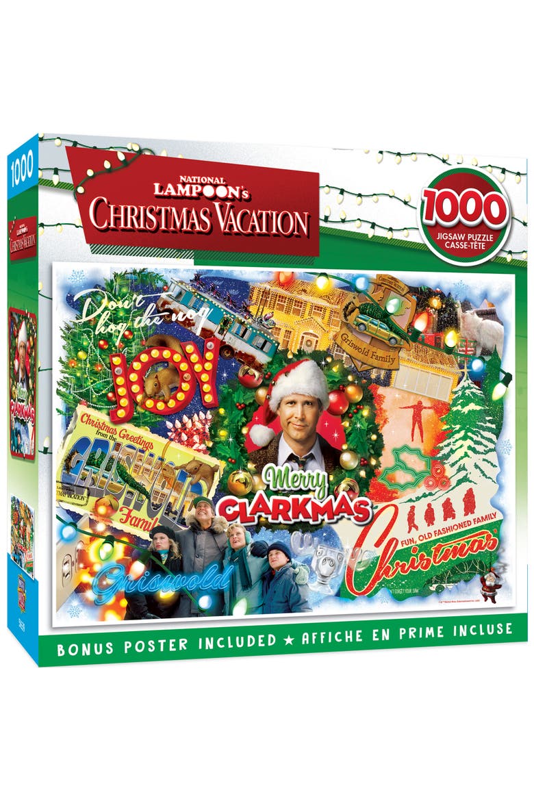 Merry Clarkmas 1000 Piece Puzzle, Main, color, Multicolor