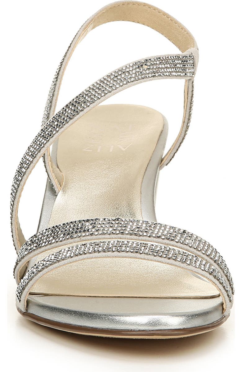 Naturalizer Vanessa Sandal, Alternate, color, Silver