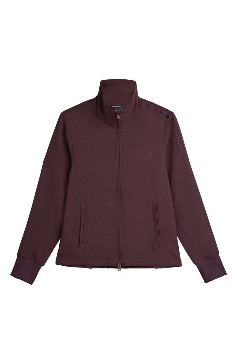 adidas Y-3 Sport Uniform Track Jacket, Main, color, Shadow Maroon
