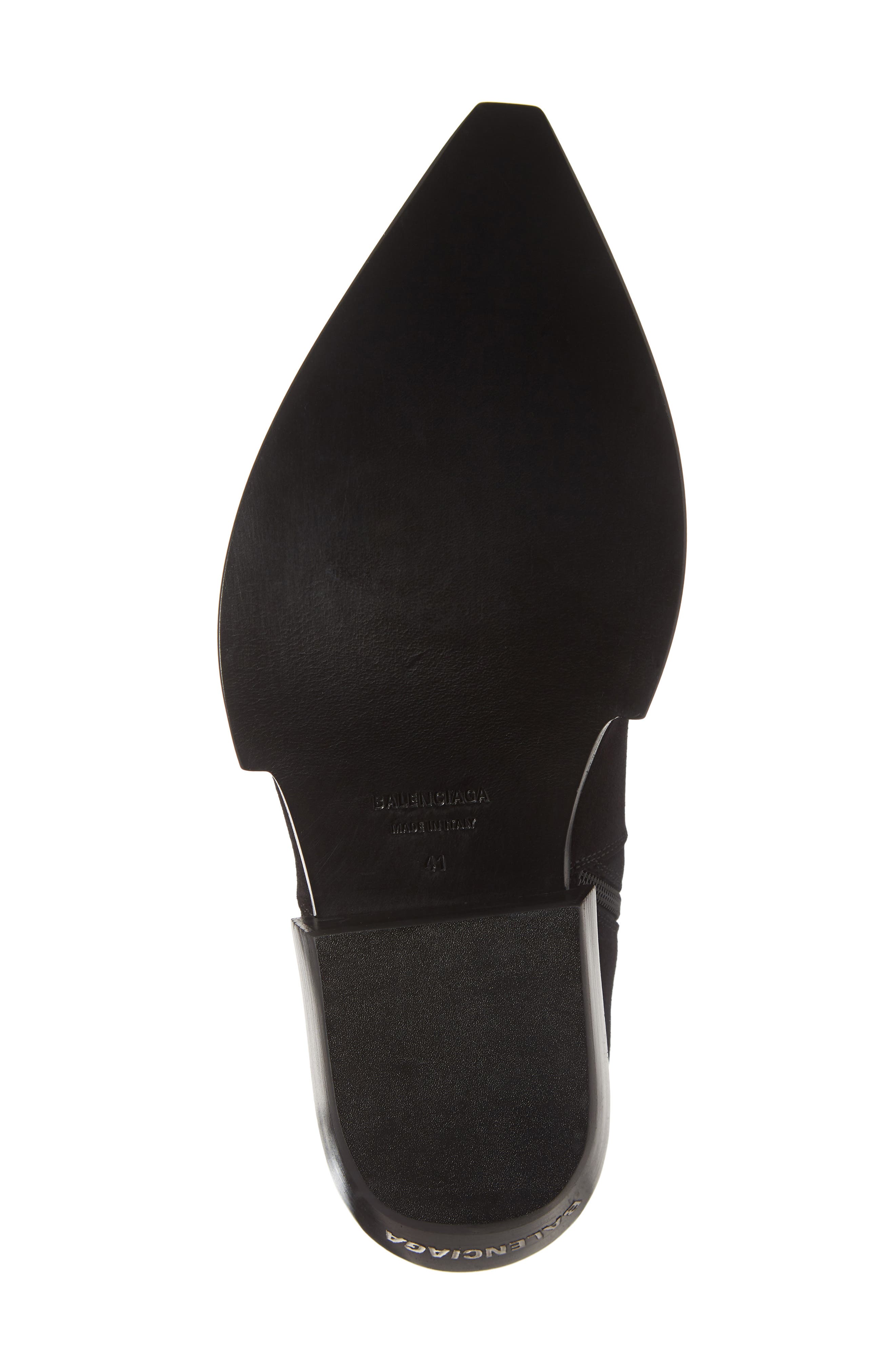 Balenciaga Santiag Zip Boot, Alternate, color, 