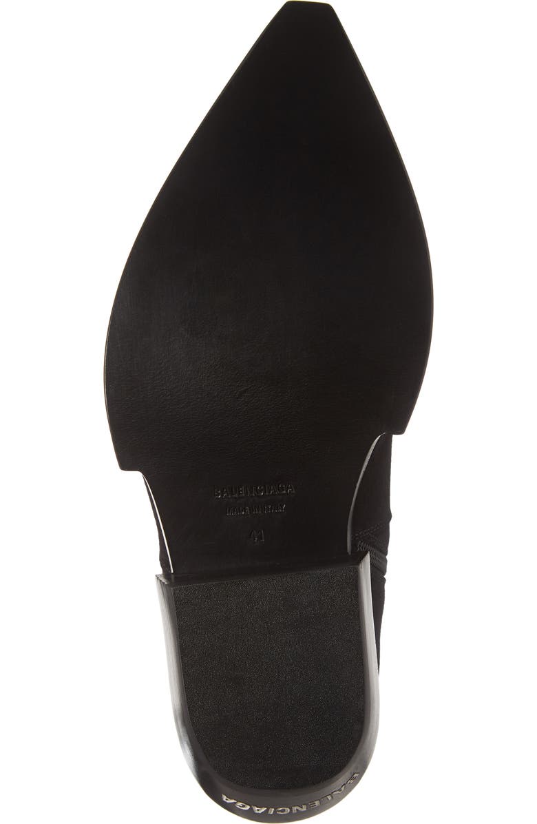 Balenciaga Santiag Zip Boot, Alternate, color,