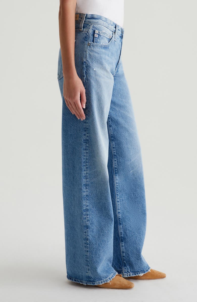 AG Adria Low Rise Baggy Wide Leg Jeans, Alternate, color, 17 Years Divergent