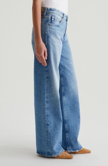 Adria Low Rise Baggy Wide Leg Jeans
