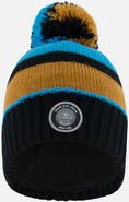 Deux par Deux Boy's Knit Hat Blue, Black And Spice