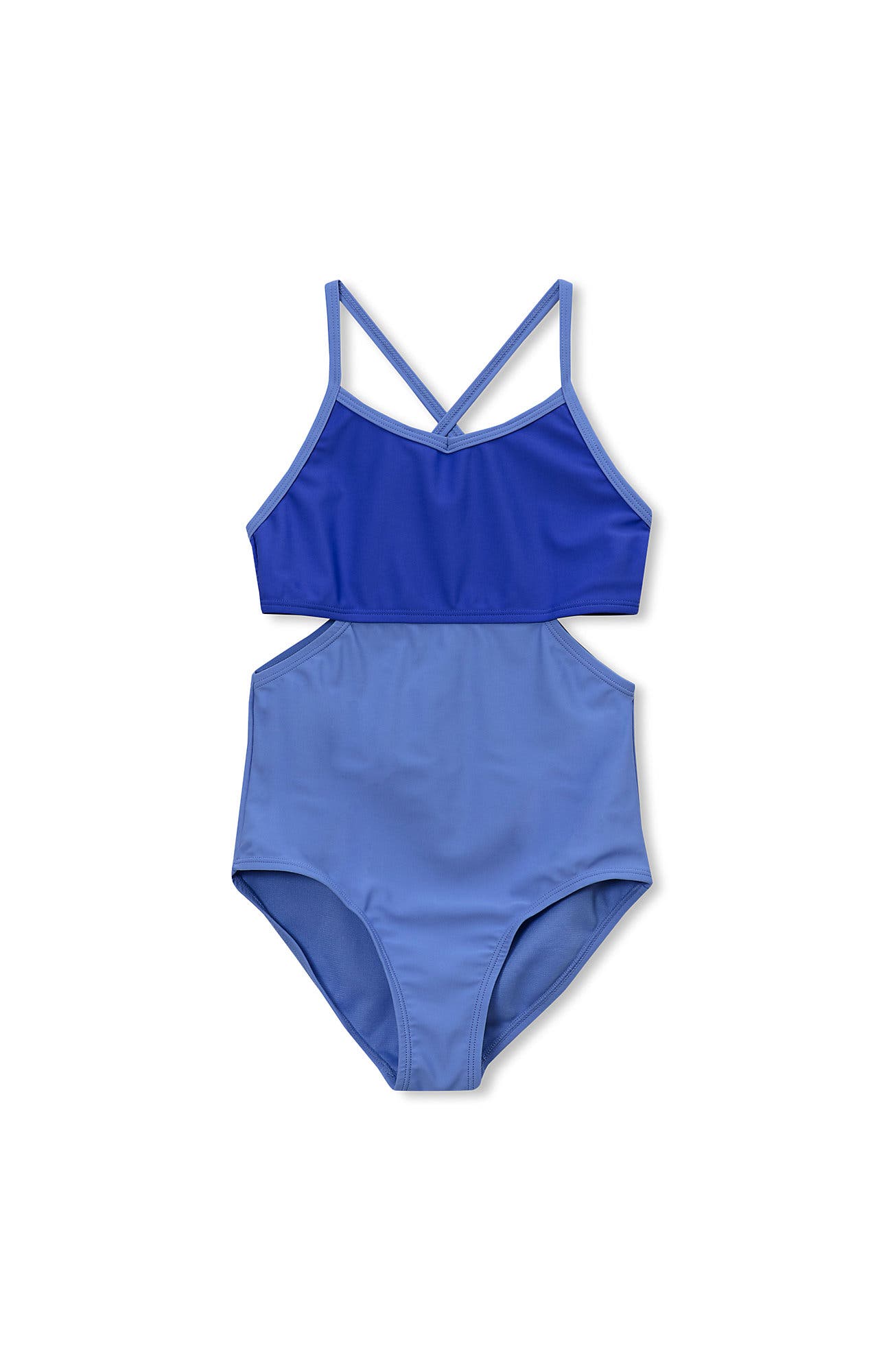 Dark Blue Colorblock
