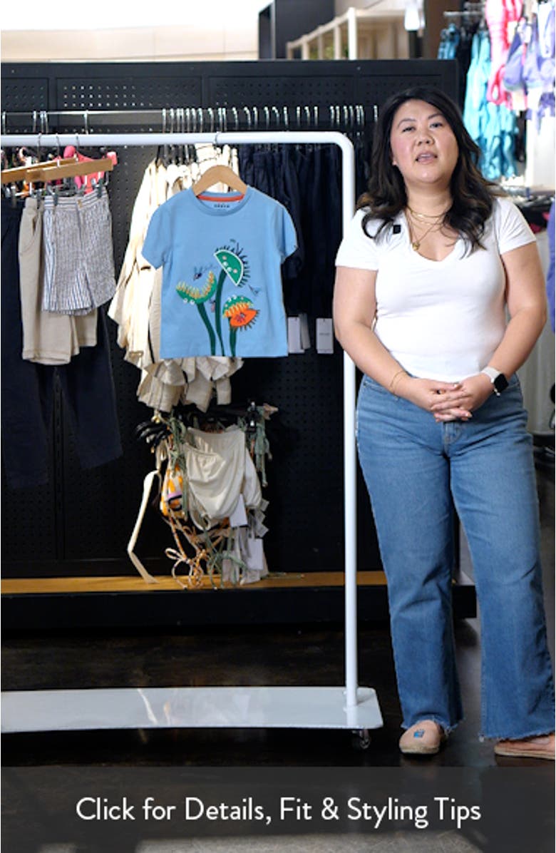 Kids' Venus Flytrap Lift the Flap Cotton T-Shirt, sales video thumbnail