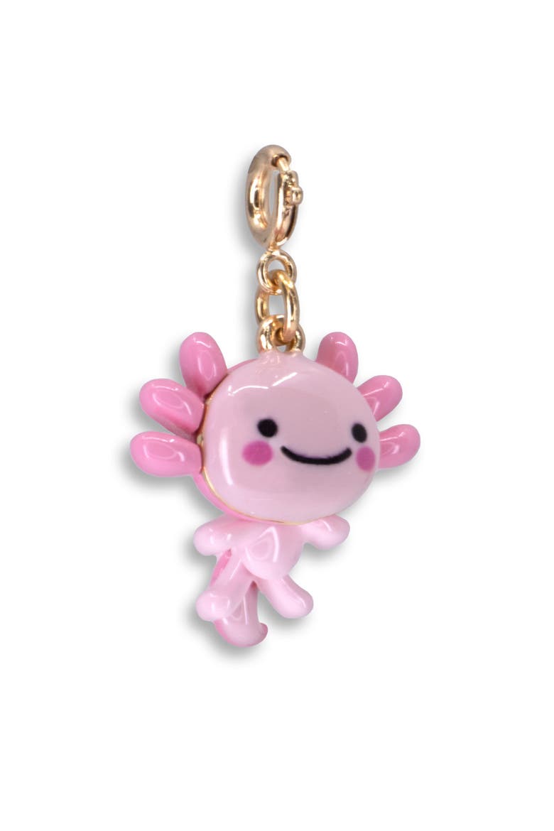 Kids' Axolotl Charm, Alternate, color, PINK