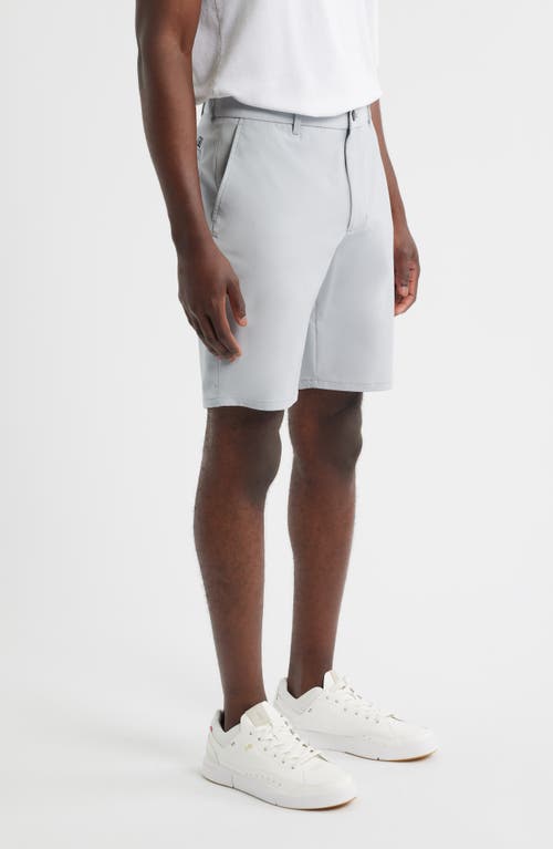 Johnnie-o Mulligan Performance Chino Shorts In Gray