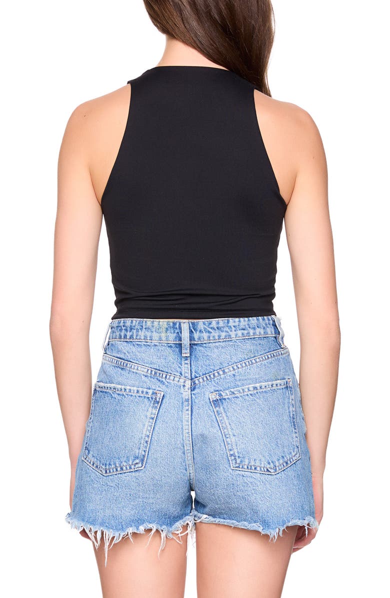 Susana Monaco V-Neck Tank, Alternate, color, Black