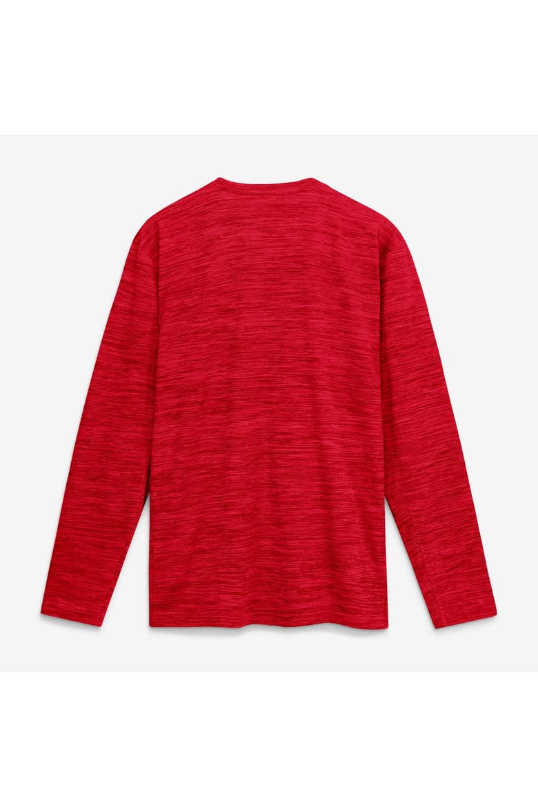 Men's Nike Scarlet Ohio State Buckeyes Sideline Velocity Dri-FIT Long Sleeve T-Shirt, Alternate, color, Scarlet