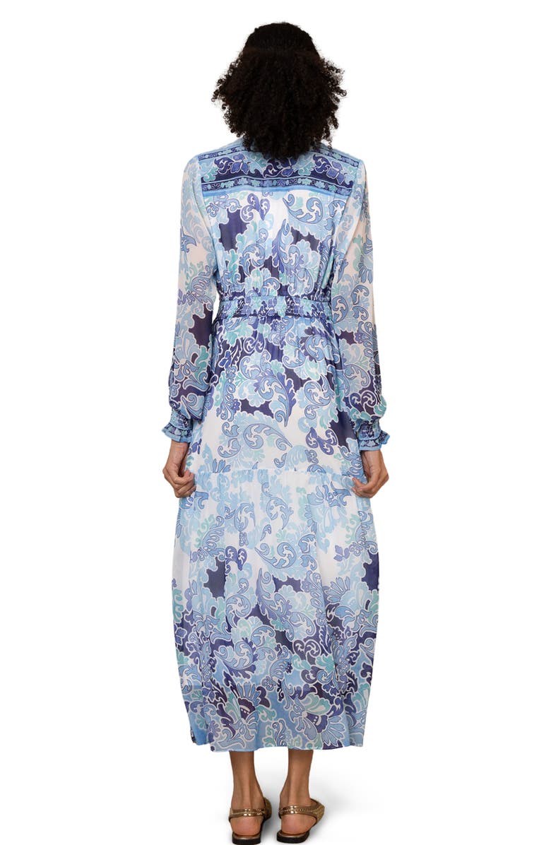 Hale Bob Bertille Chiffon Maxi Dress, Alternate, color,