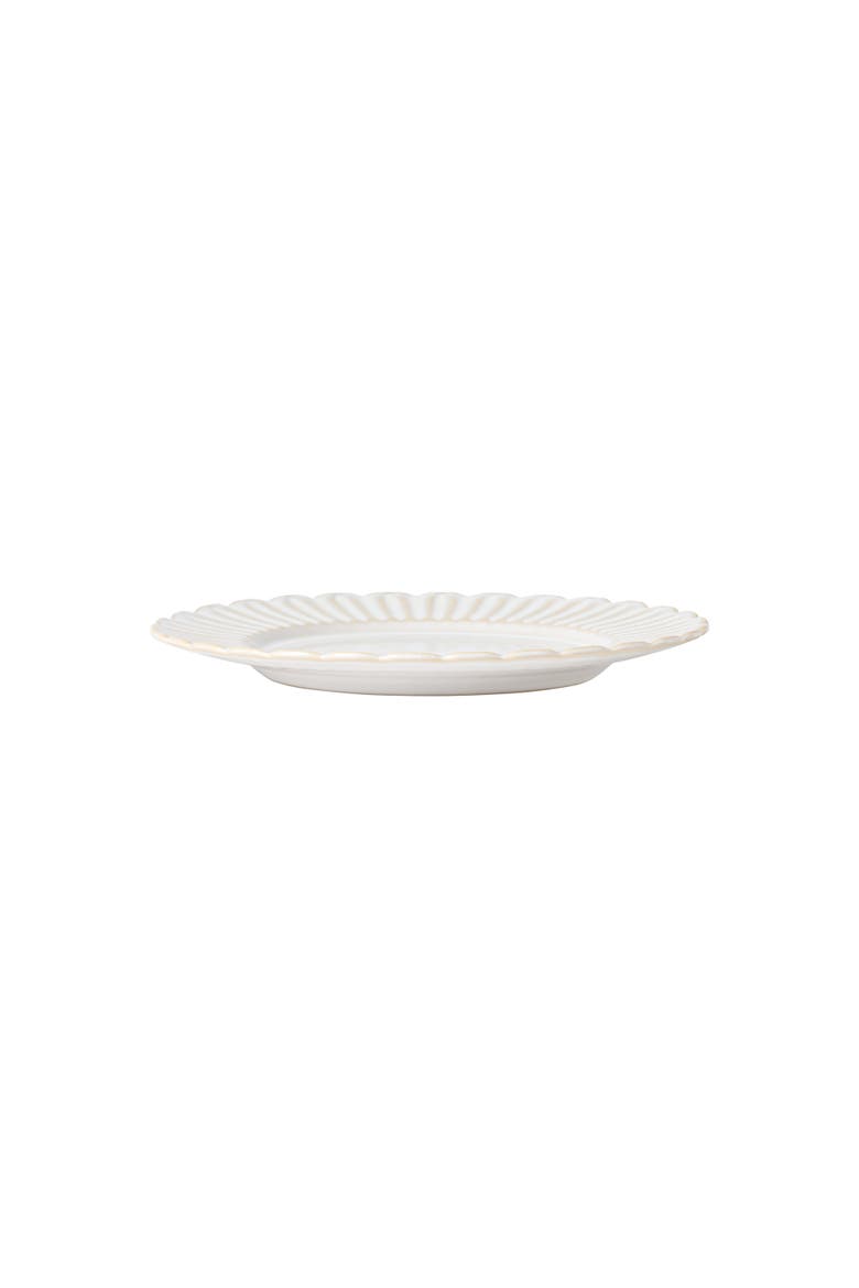 Cristal Set/6 salad plates, Alternate, color, White