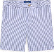 Polo Ralph Lauren Kids' Stretch Cotton Seersucker Shorts