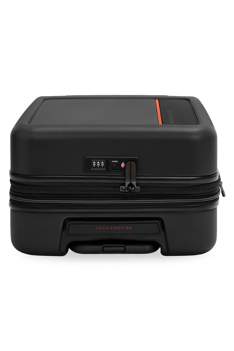 ZDX Global 21 Inch Hardside Carry-On Suitcase, Alternate, color, BLACK