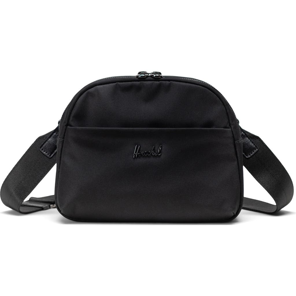 Herschel Supply Co . Thalia Recycled Polyester Crossbody Bag In Black