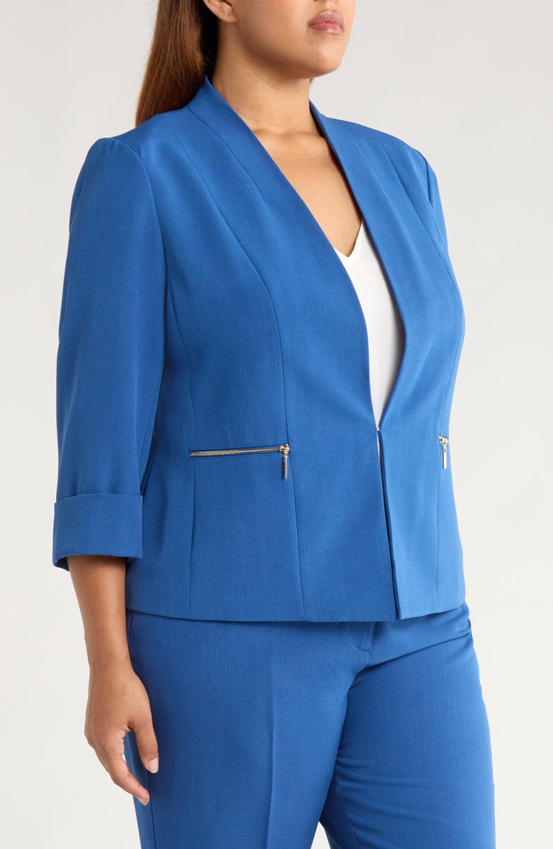 KASPER Zip Pocket Jacket, Alternate, color,