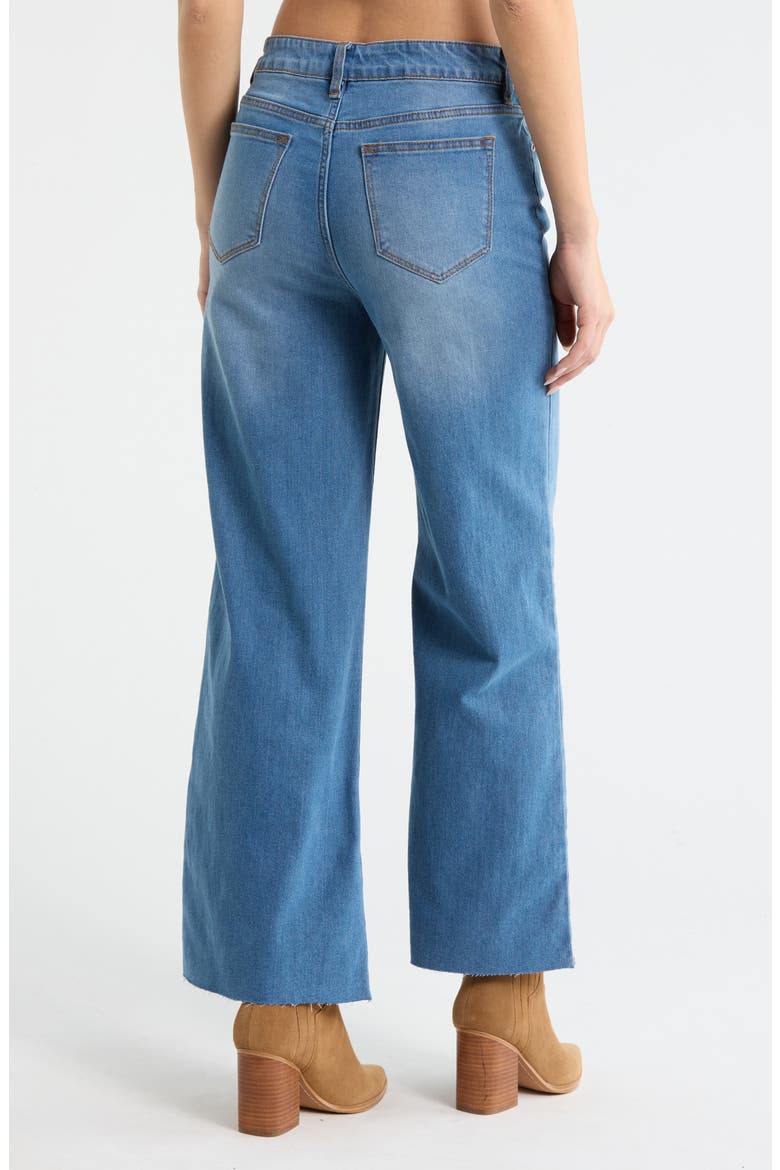 Retro Wide Leg Jeans, Alternate, color, MEDIUM WASH