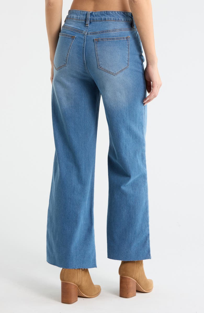 Vigoss Retro Wide Leg Jeans, Alternate, color, Medium Wash