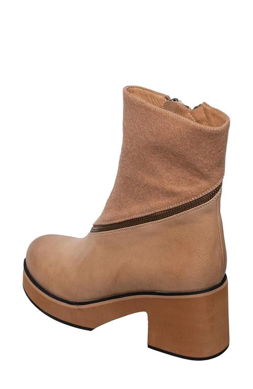 Antelope Illeana Platform Boot In Brown