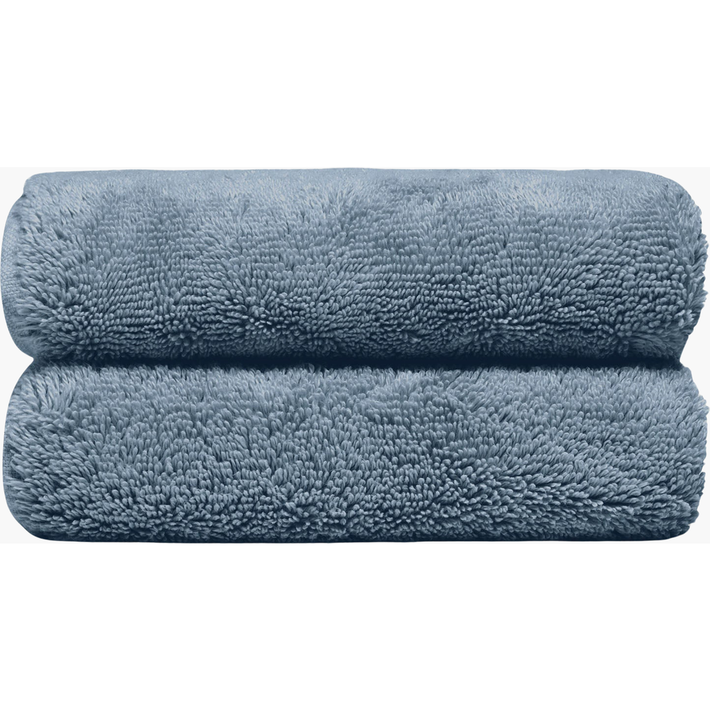 Italic Ultraplush Australian Cotton Hand Towels In Blue