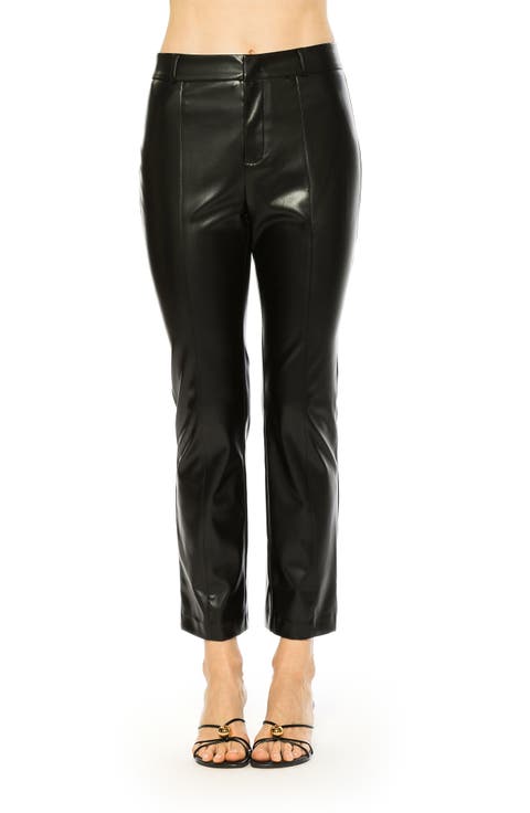 LIOR MID RISE FITTED PANTS