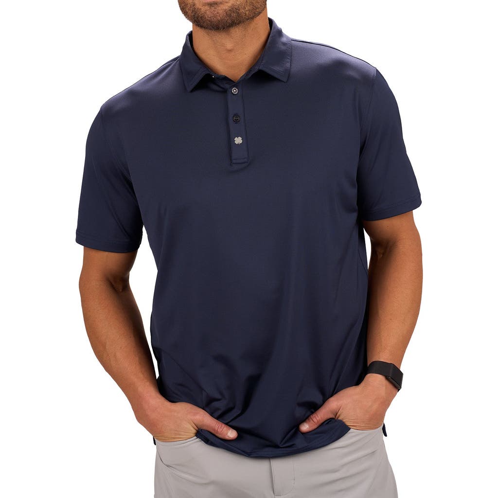 Black Clover Crockett Polo In Blue