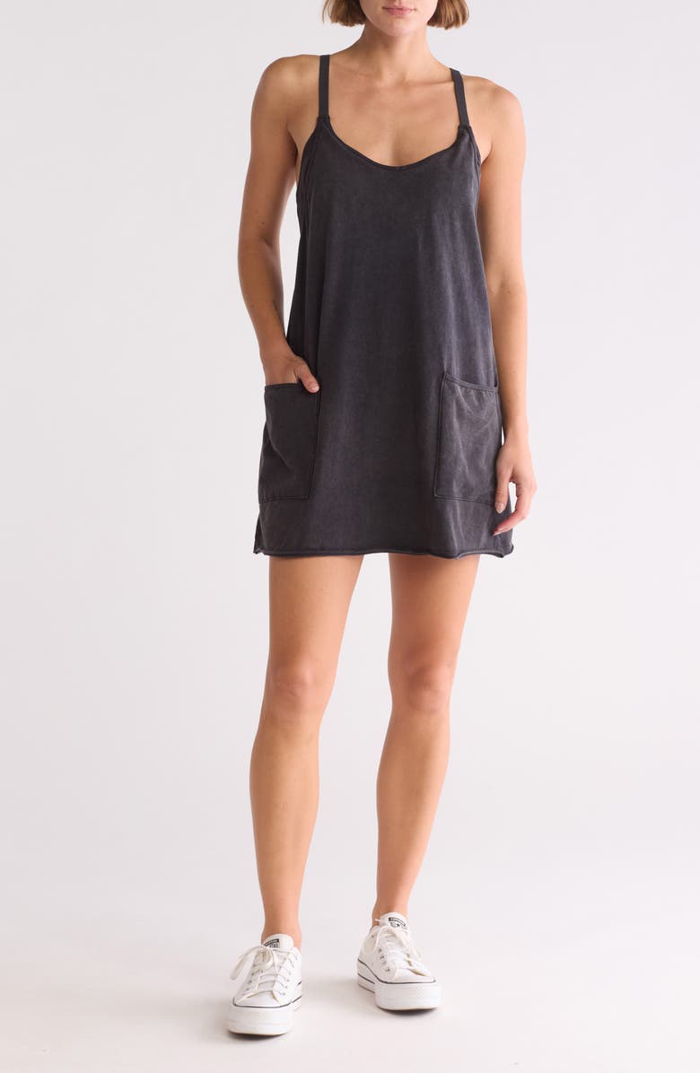 Free People Hatch Hot Shot Maternity Minidress, Main, color,