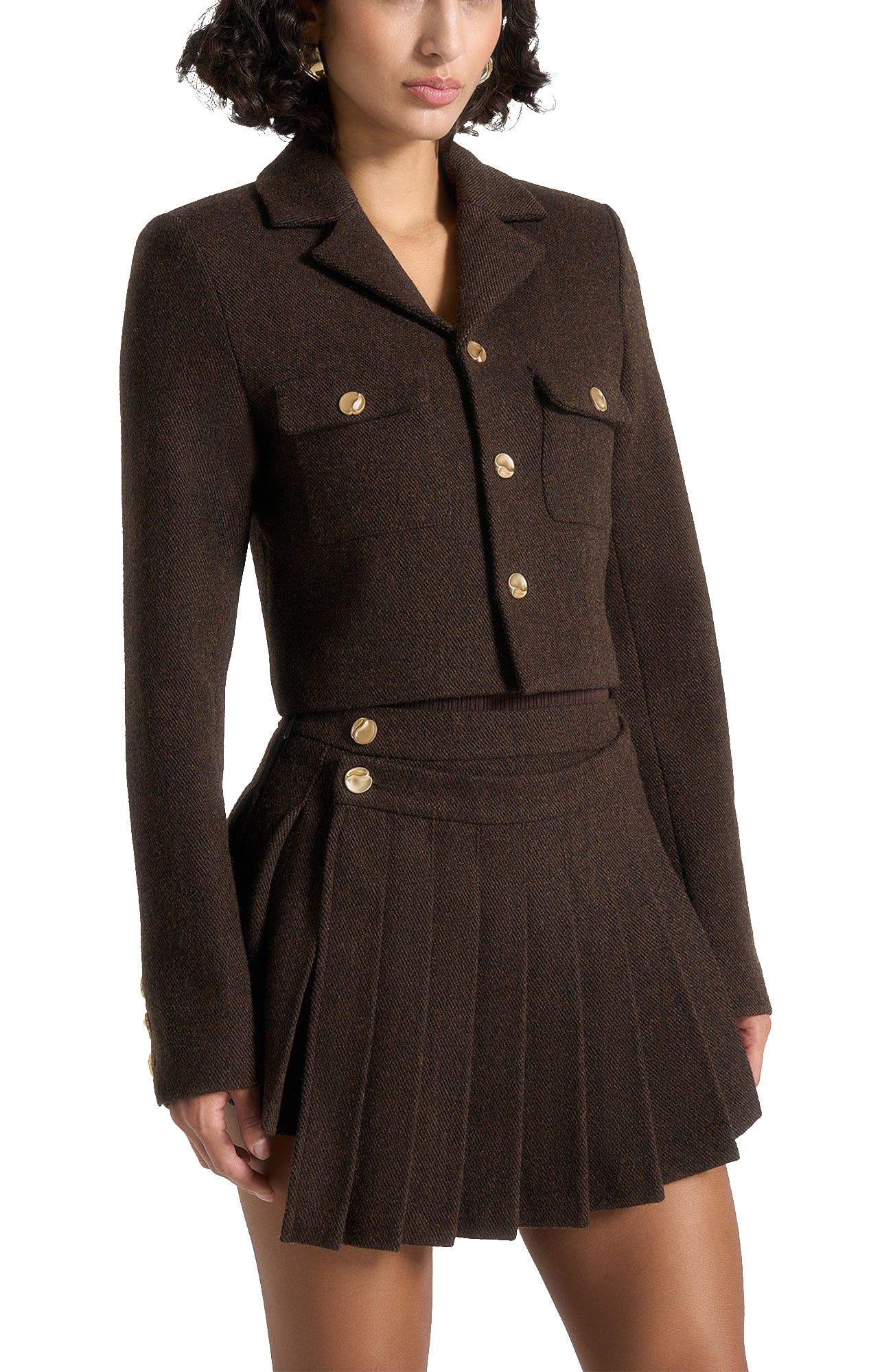 Daphina Tailored Wool Jacket - image 2