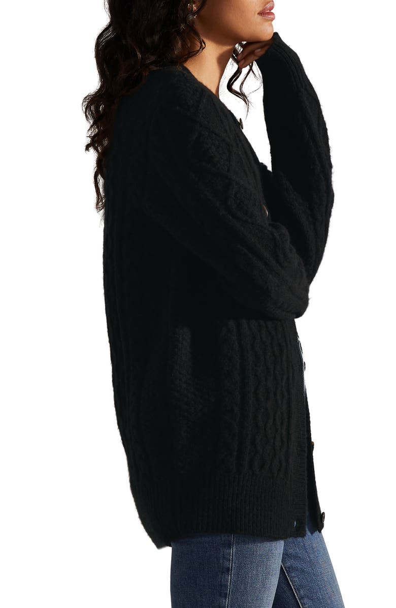 Favorite Daughter The Oversize Wool Blend Cardigan, Alternate, color,