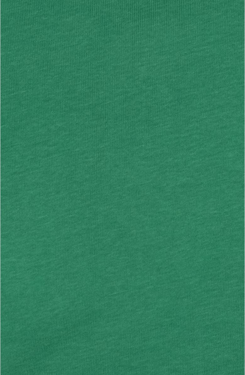 Leveret Kids Short Sleeve Cotton Solid Matching Family Pajamas, Alternate, color, Green