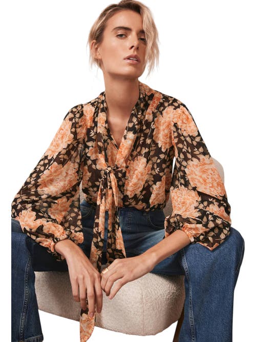 MINT VELVET MINT VELVET PRINTED BLOUSE