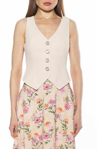 Liliana Button Front Vest