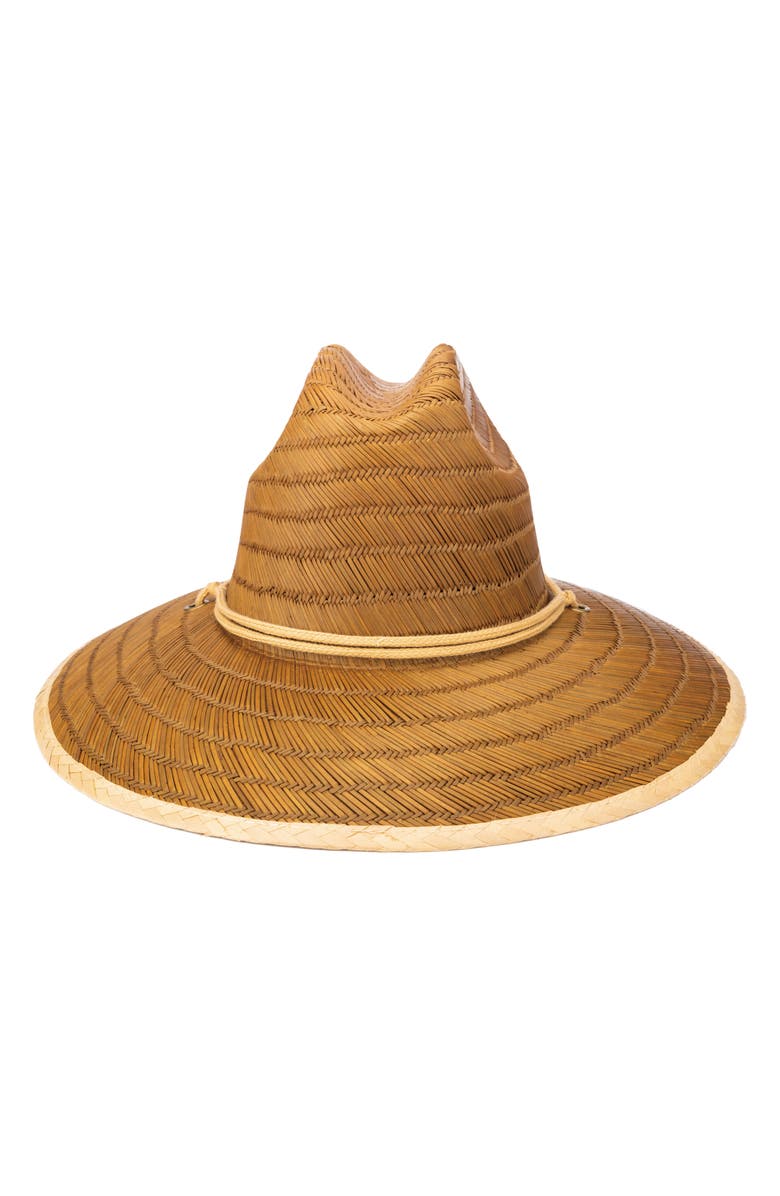 San Diego Hat Rush Straw Lifeguard Hat, Main, color, 