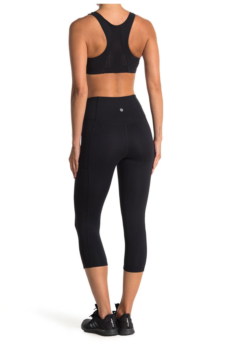 X by Gottex Vanessa Slip Pocket Capri Leggings, Main, color,