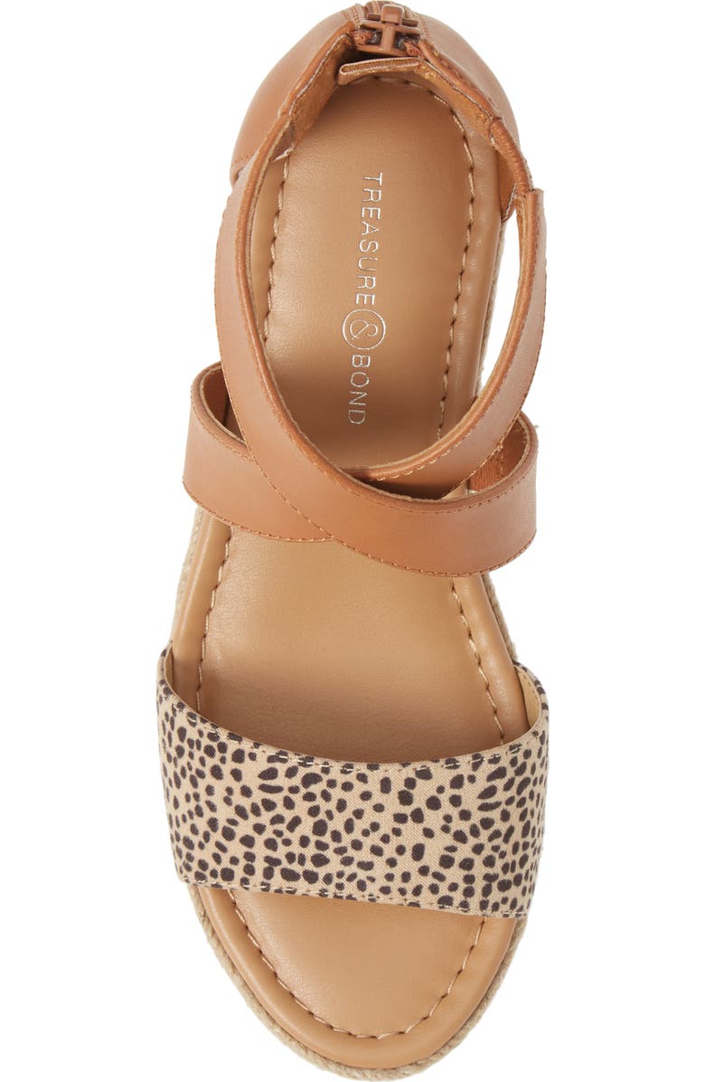 Treasure & Bond Espadrille Wedge Sandal, Alternate, color,