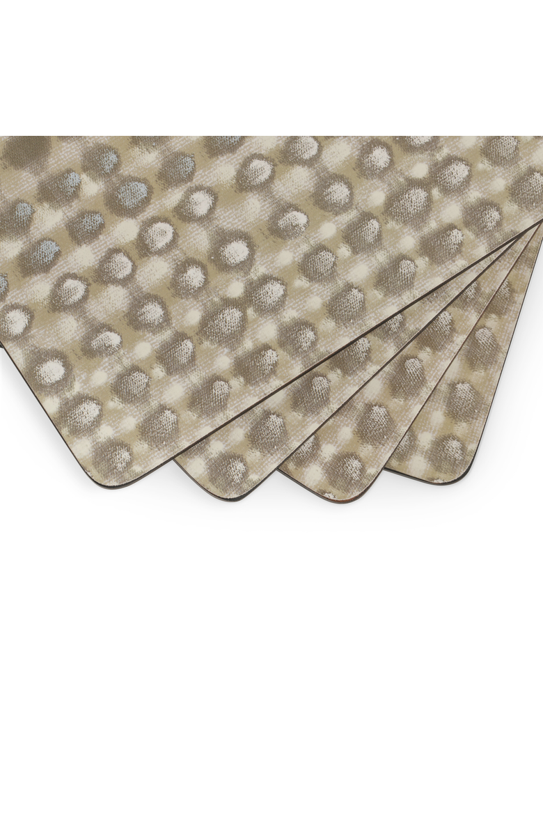 Pure Set of 4 Cork Back Placemats, Alternate, color, Pure