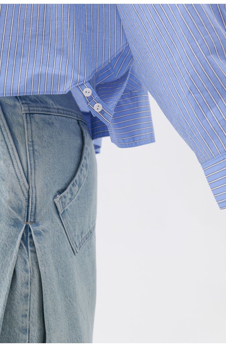 Nocturne Oversized Button-Up Shirt, Alternate, color, 