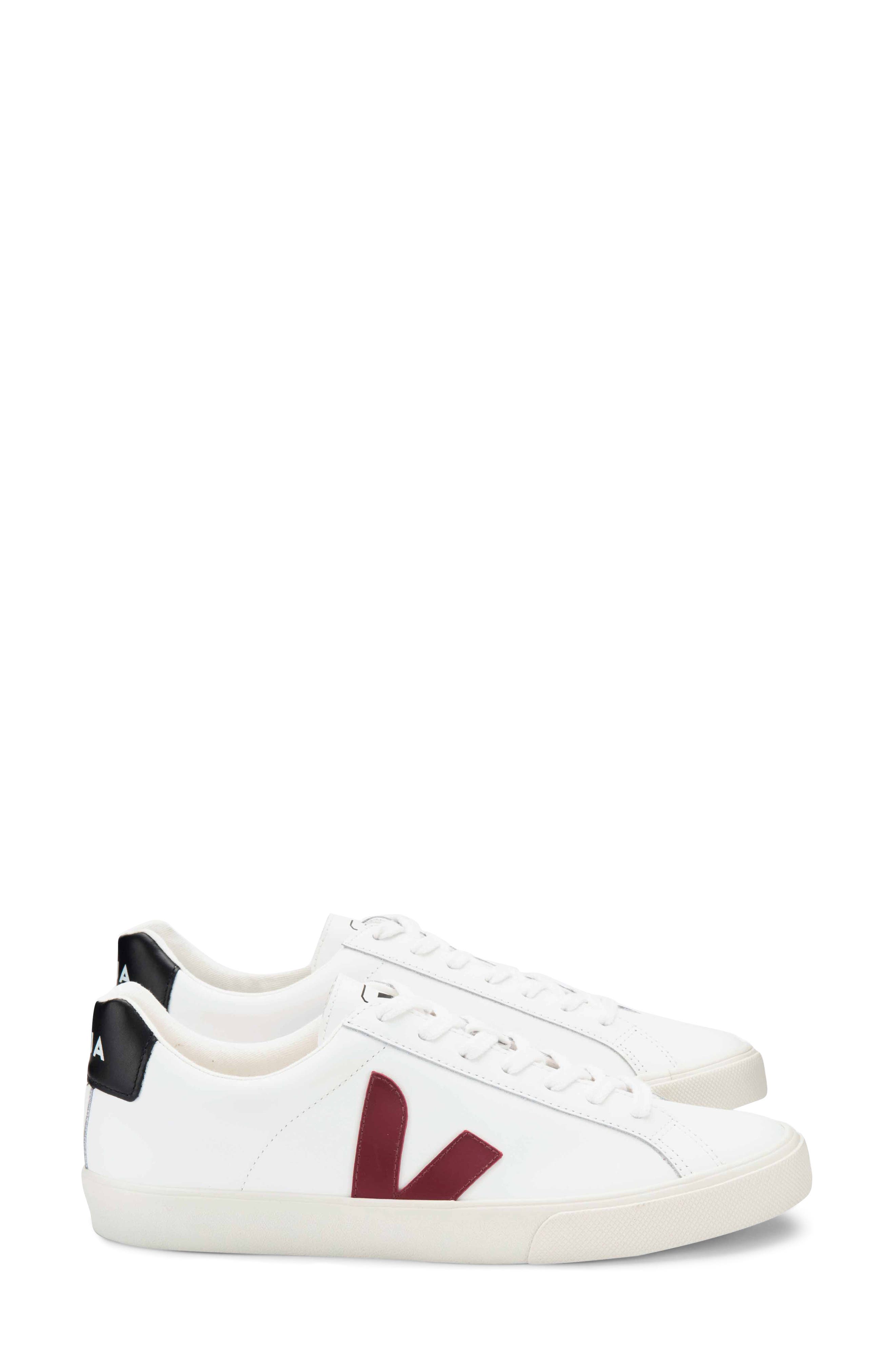 Esplar Sneaker, Main, color, EXTRA WHITE/ MARSALA/ BLACK