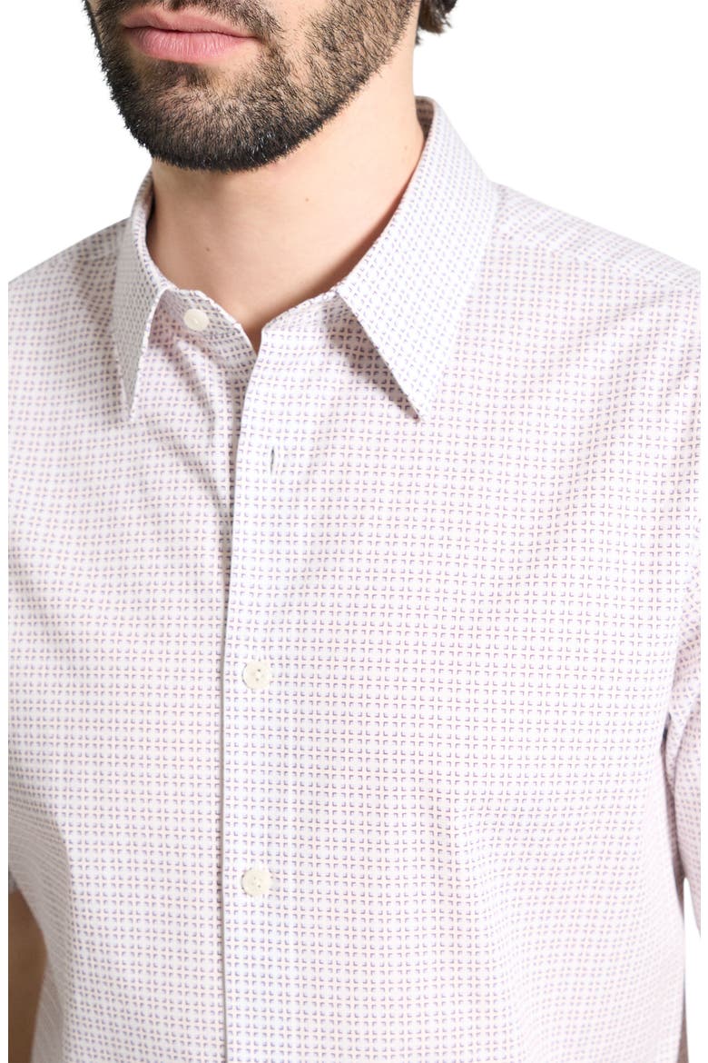 Irving Short Sleeve Button-Up Shirt, Alternate, color, PORT MULTI