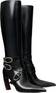 Tory Burch Multi Buckle Knee High Boot