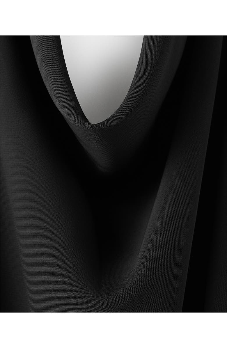 MANGO Halter Neck Belted Jumpsuit, Alternate, color, 